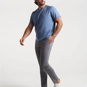Birddog Men's Gray Stretch Slim Fit Pants - Rhoback Vibes